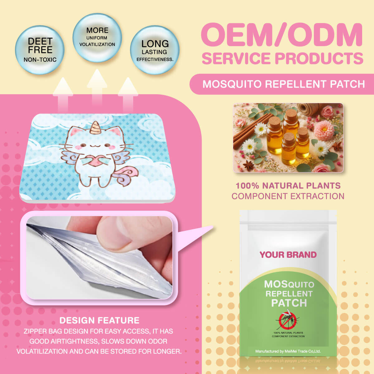 Mosquito Repellent Patch / Anti-Mosquito Patch